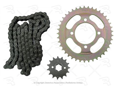 Kit Cadena C Sprockets Moto Italika Ft S Italika Ft Ts