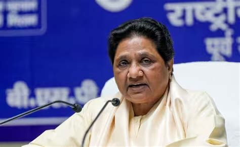 Mayawati Says Bsp To Fight Ls Polls Alone Terms Nda India Coalitions