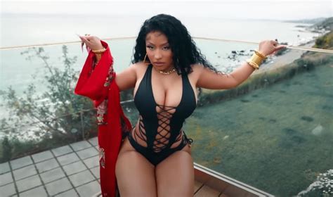 Nicki Minaj Red Bodysuit