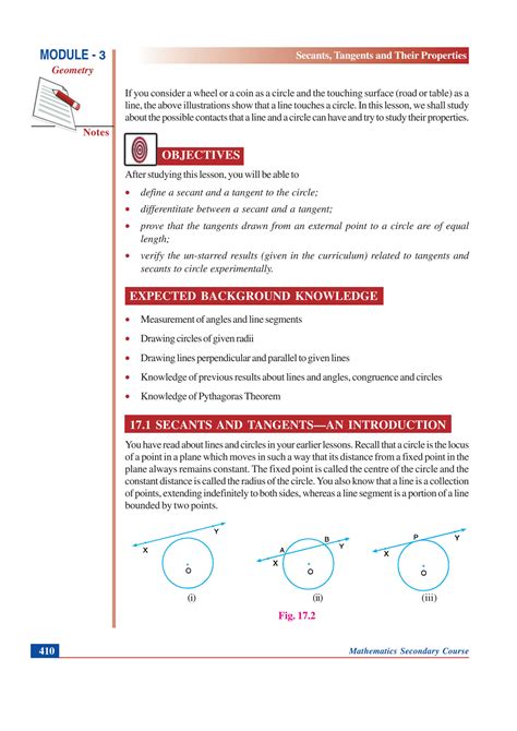 Solution Secants Tangents And Their Properties Studypool