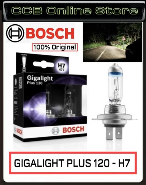 Original Bosch Gigalight Plus H Halogen Bulb V W