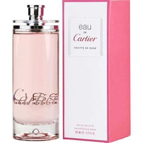 Eau De Cartier Goutte De Rose Eau De Toilette Unisexo 200 Ml