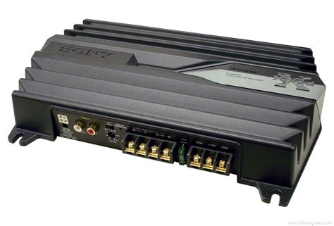 Sony Xm Gtx6020 Stereo Power Amplifier Manual Hifi Engine