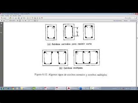 Dise O De Estribos En Vigas Youtube