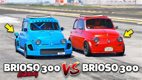 GTA 5 Online BRIOSO 300 WIDEBODY VS BRIOSO 300 WHICH IS FASTEST