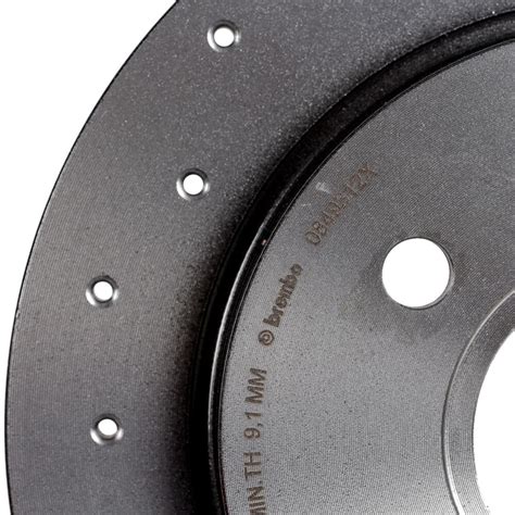 brembo GELOCHTE BREMSSCHEIBEN BELÄGE VORNE HINTEN passend für ABARTH