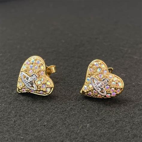 西太后爱心贝母耳环女轻奢高档满钻耳饰高级感气质名媛风耳钉耳坠服饰箱包广州洋桃网络科技有限公司
