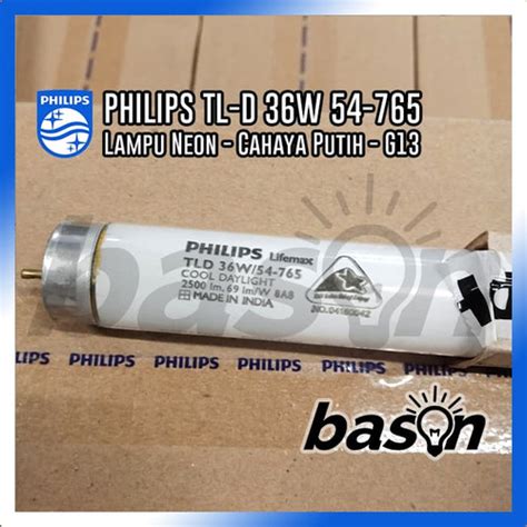 Promo PHILIPS TL-D 36W/54-765 - Lampu Neon 1200mm - Jakarta Utara ...