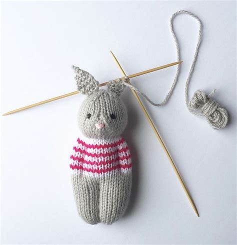 Bunny Friend Pattern By Esther Braithwaite Teddy Bear Knitting