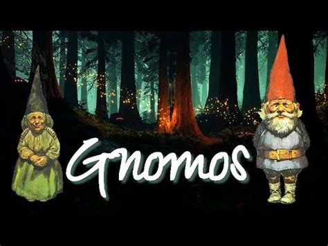 GNOMOS E MAGIA Elementais Da Natureza YouTube