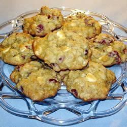 Havermoutkoekjes Met Cranberry S En Witte Chocolade Allrecipes Nl