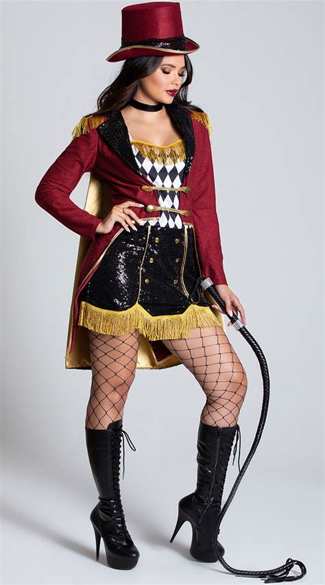 Dazzling Ringmaster Costume Sequin Ringmaster Costume