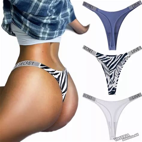 Tanga Lenceria Sexys Dama Con Pedrer A Piezas Bragas Moda Cuotas Sin