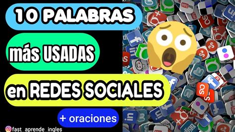 Vocabulario De Palabras En Ingl S M S Usadas En Redes Sociales Social