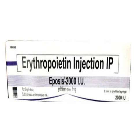 Eposis Injection Recombinant Human Erythropoietin Alfa