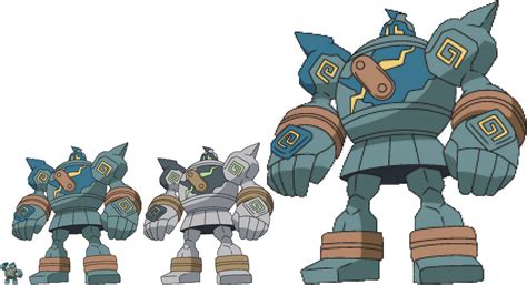 Different versions of Golurk in Pokemon anime by ChipmunkRaccoonOz on DeviantArt