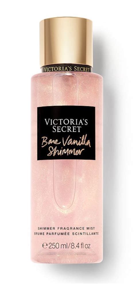 Victoria S Secret New BARE VANILLA Shimmer Fragrance Mist 250ml EBay