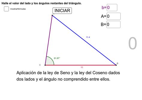 La Ley De Senos Y Cosenos XIli