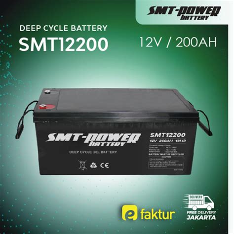 Promo Battery Samoto Smt12200 12v 200ah Cicil 0 3x Jakarta Pusat Indorack Ir Tokopedia