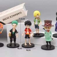 6 One Piece Figuren Anime Manga Set Sanji Robin Ace Luffy Ruffy Zorro