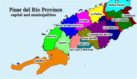 Pinar Del Rio Cuba Map Bell Marika