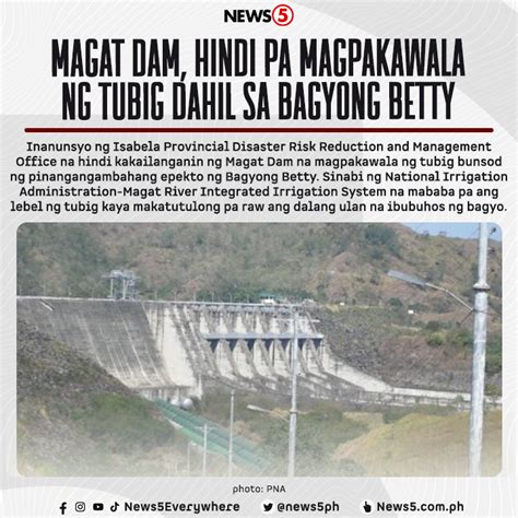 News On Twitter Isa Ang Magat Dam Sa Nakadaragdag Ng Tubig Sa