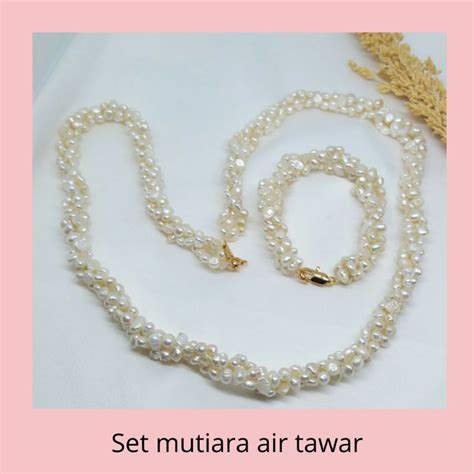 Jual Lulu Pearl Set Mutiara Lombok Asli Set Mutiara Lombok Asli