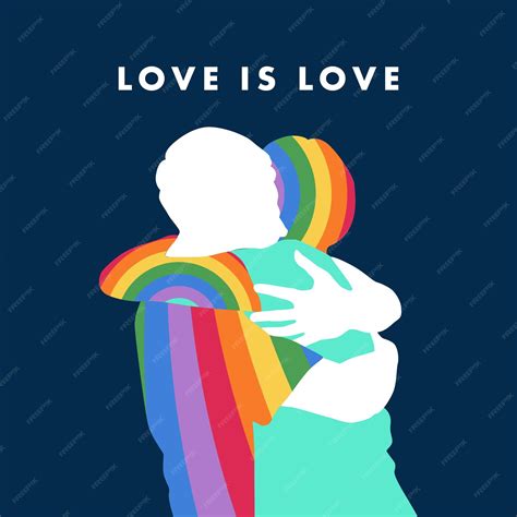 Diversity love celebrate pride month illustration | Premium Vector