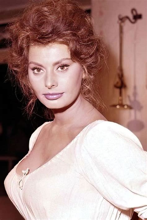 Sophia Loren On The Set Of Madame 1961 Divas After All These