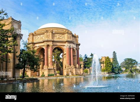 Palace Of Fine Arts San Francisco California Stock Photo Alamy