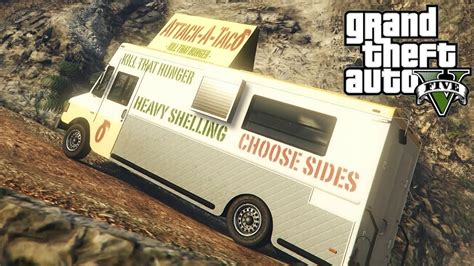 GTA V Next Gen PS4 Taco Van Test Drive YouTube