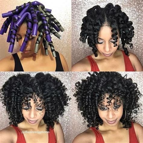 How To Use Flexi Rods On Natural Hair