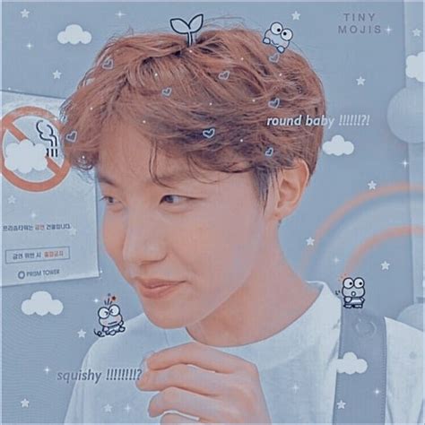 The Pic Not Mine I Just Add The Filter Desc Kpop Layouts Jhope Icons