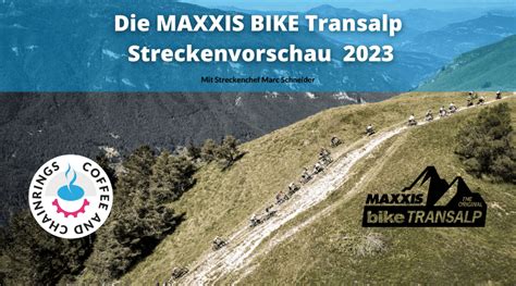 BIKE Transalp 2023 Streckenvorschau Archive Coffee Chainrings