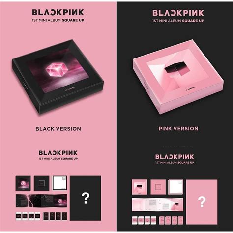 Blackpink St Mini Album Square Up Pink Ver