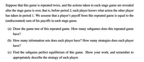 Solved Consider The Following Prisoners Dilemma Chegg