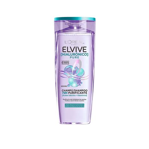 Buy Loréal Paris Elvive Hyaluronic Pure 72h Purifying Shampoo 400ml · Cyprus