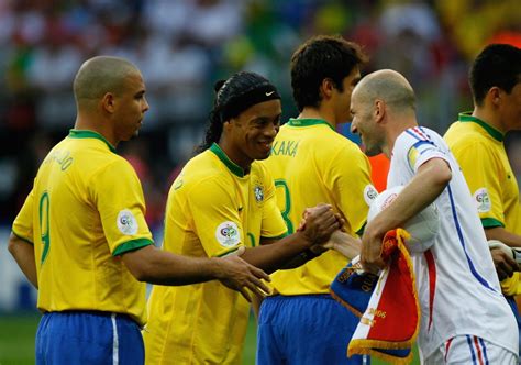 Brazil vs France in the 2006 World Cup saw Ronaldo, Ronaldinho and Kaka ...