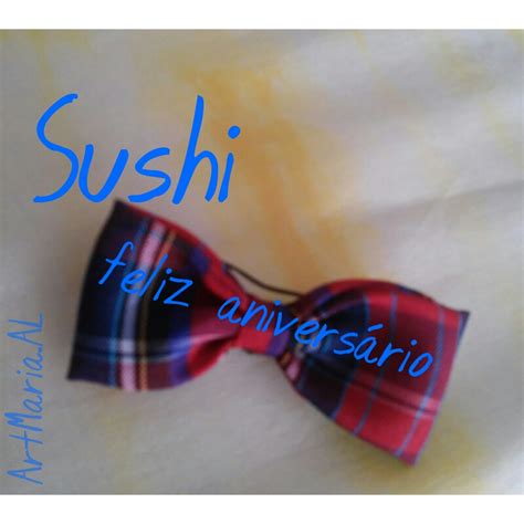 Sushi Feliz Anivers Rio Artmaria Artes Carinho