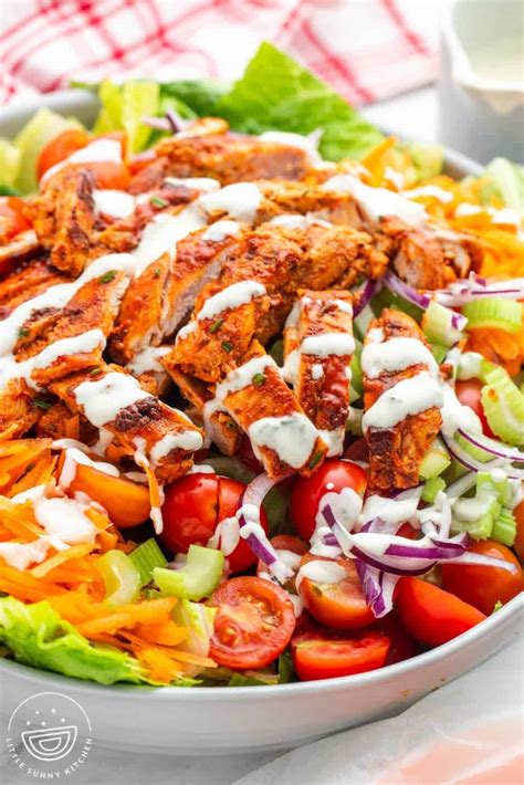 The Best Buffalo Chicken Salad Little Sunny Kitchen