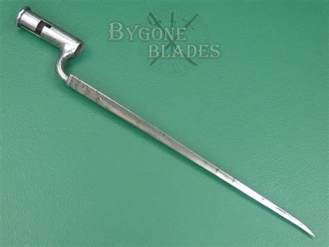 British Napoleonic Wars India Pattern Brown Bess Musket Bayonet