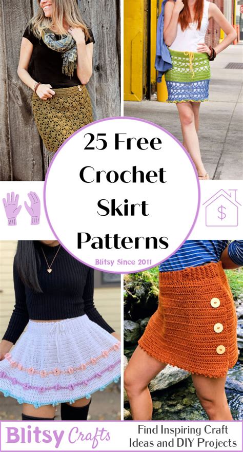 Free Crochet Skirt Patterns Easy Pattern Blitsy