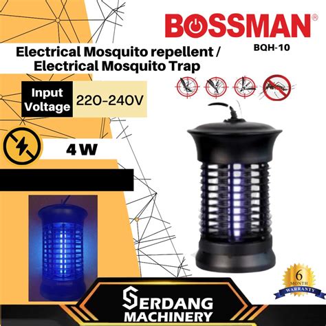 Bossman Electric Mosquito Trap W W W Bqh Bwd Bqh Usb