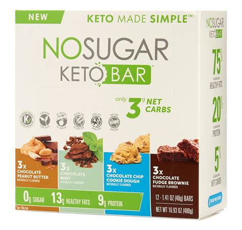 Health & Fitness - Healthy Food - Keto Made Simple No Sugar Keto Bar ...