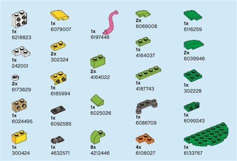 June 2019 LEGO Monthly Mini Model Build Frog 40326 Instructions - Toys ...