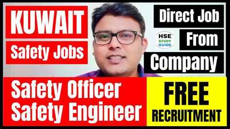 Safety Officer Jobs In Kuwait Safety Engineer Jobs In Kuwait Safety