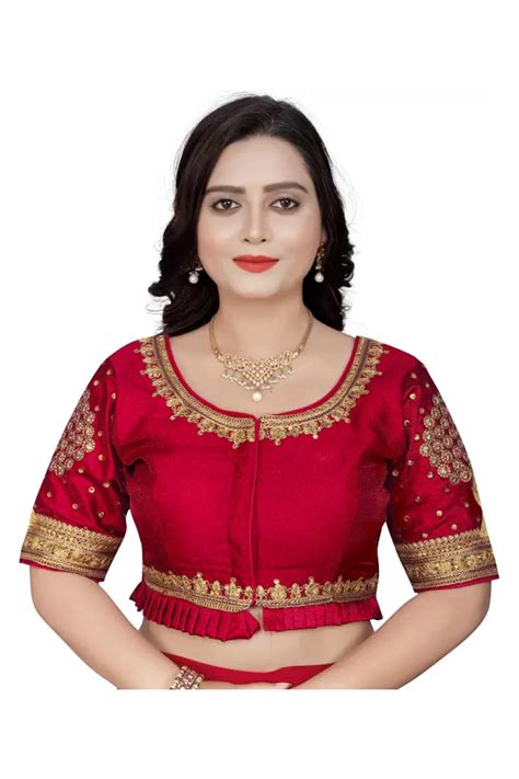 Reeta Fashion Rani Heavy Phantom Silk Heavy 3d Embroidery Blouse Rfb009