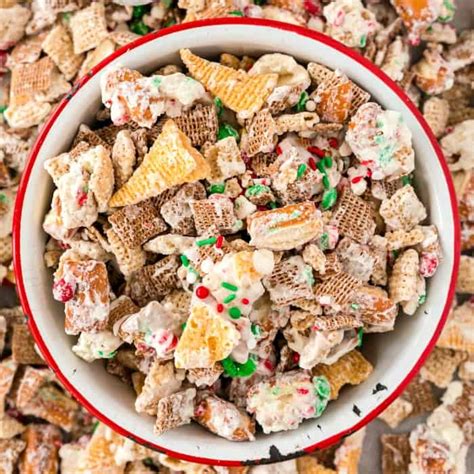 Chex Mix Recipe Christmas Crack Sweet Salty Fresh