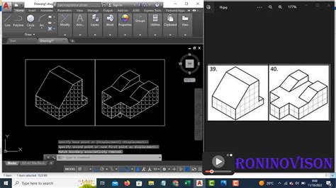 Autocad Isometri Tutorial Exercise Latihan Autocad Isometri