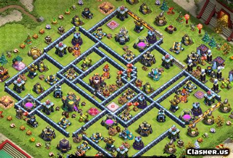 Town Hall 14 Th14 Wartrophy Base 153 With Link 3 2021 War